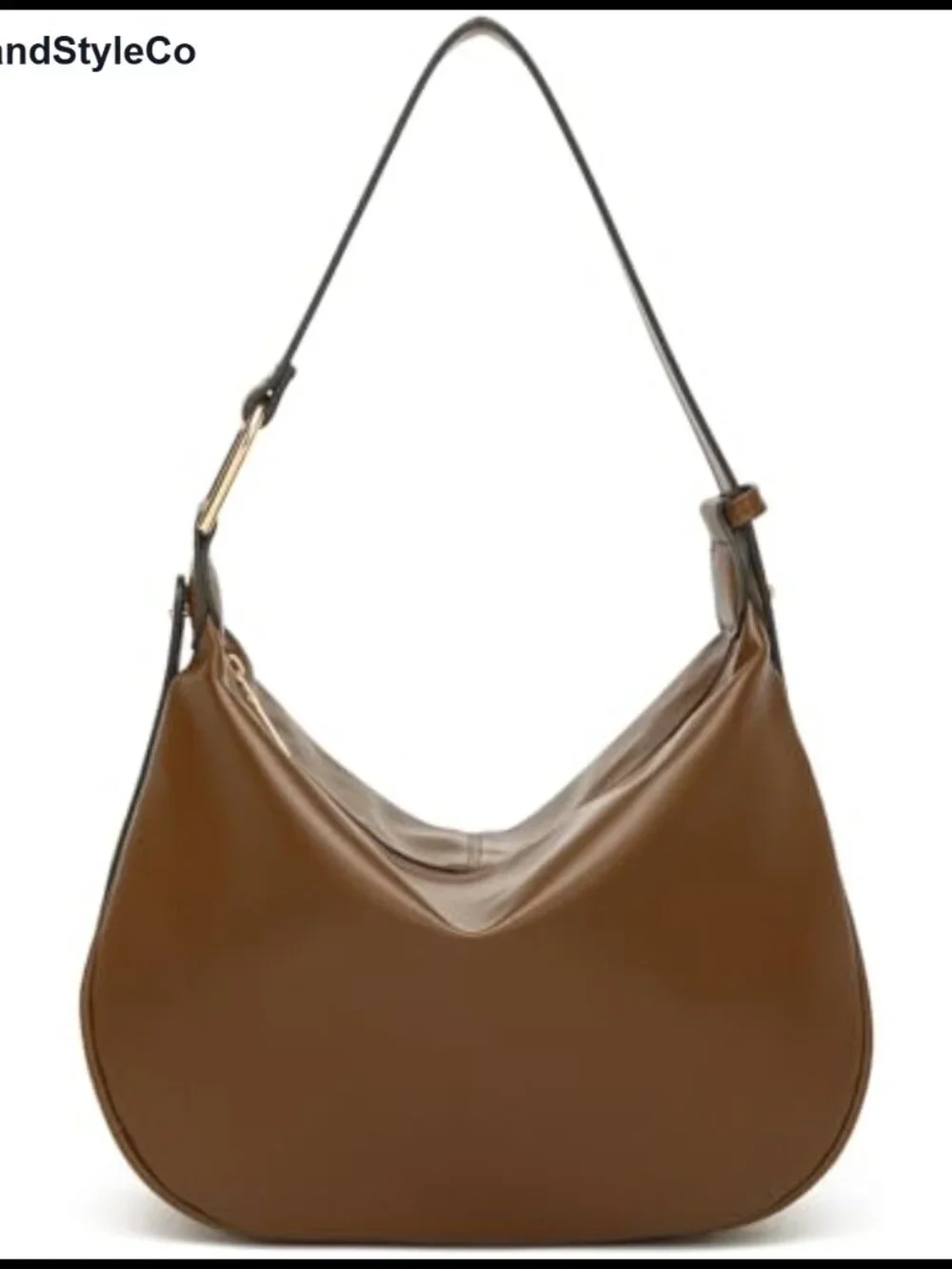 Women's Hobo Shoulder Bag Faux Leather Handbag Tote Purse